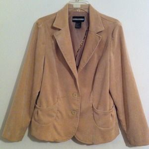 Curduroy blazer used