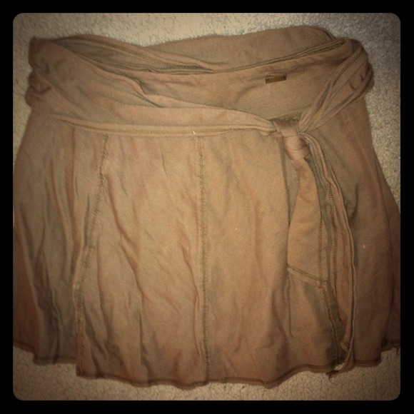 Flirty mini skirt