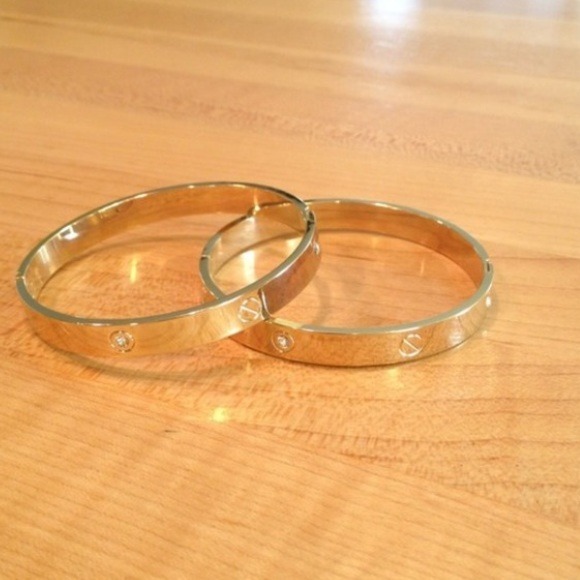 Jewelry - Yellow Gold Screw Bracelet