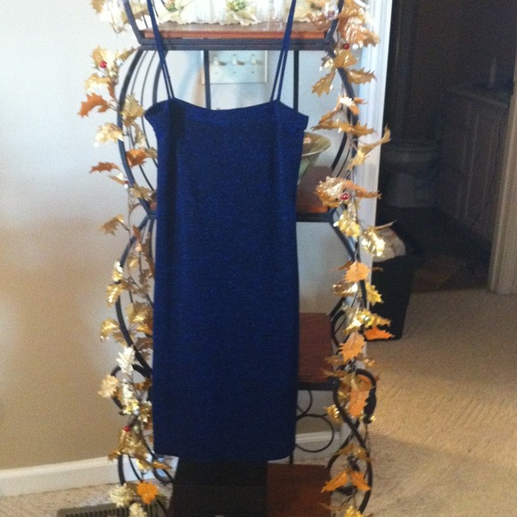 REDUCED- blue dress
