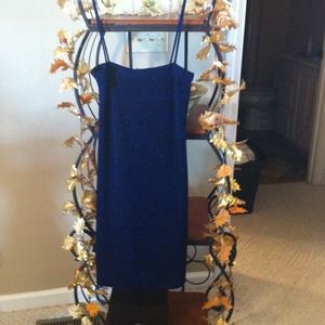 REDUCED- blue dress