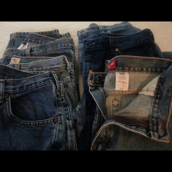 6 pairs of jeans!!!!
