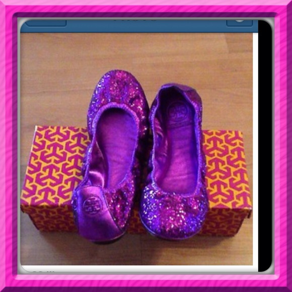 Tory Burch Shoes - 💜💜Reserved💜Tory Burch Eddie shoes and bracelet