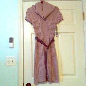 Jessica Simpson Cowl Neck Sweater Dress