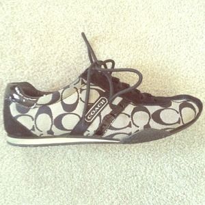 Coach tennis shoes