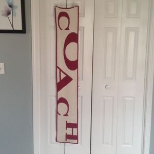 🐾SOLD BUNDLE🐾Coach Scarf 🎀Reduced 🎀