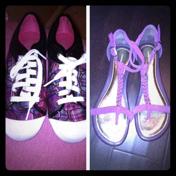 Bundle! $30 for coach and banana shoes!