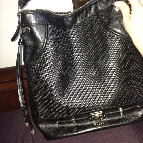 **SOLD Offline**Black Guess Tote **SOLD Offline**