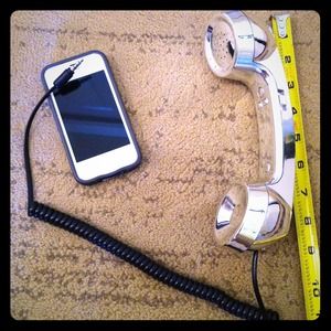 RESERVED for Beth - Retro handset for iPhone