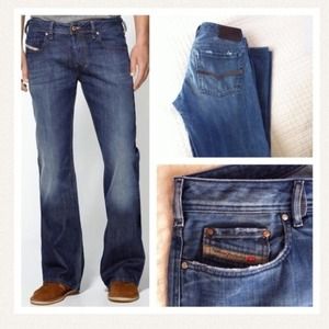 Reserved! Mens DIESEL Zathan bootcut jeans