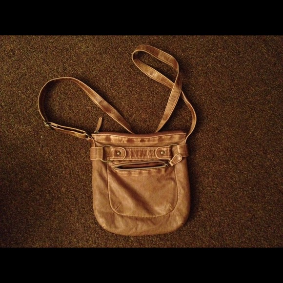 Brown over the shoulder bag