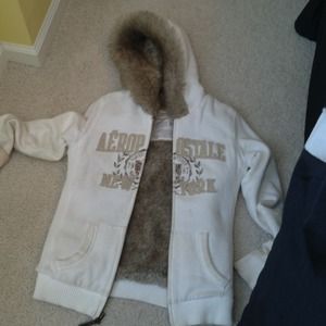 Aeropostale fur coat