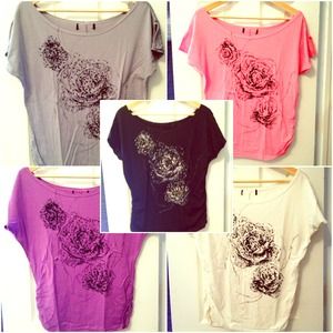 ✋RESERVED for @esacrinty✋Lot of 5 Cotton Loose Top