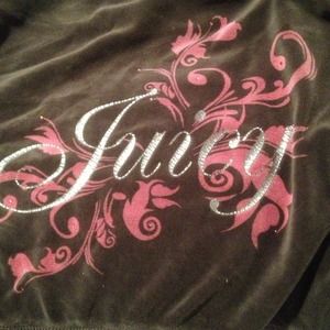 ***Reserved**** Velour juicy sweatsuit