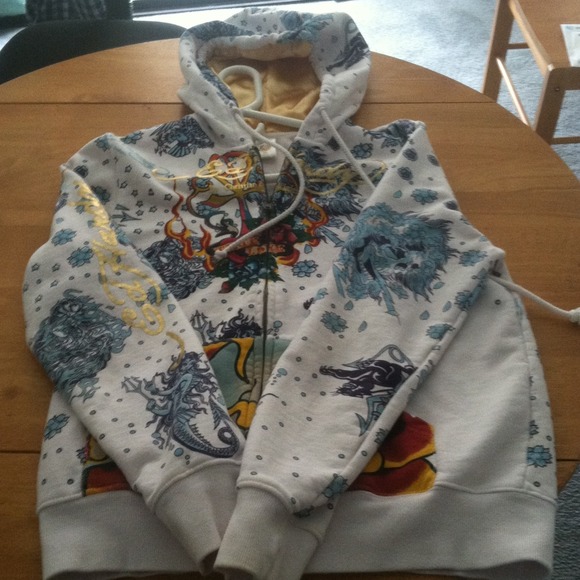 Ed Hardy Inspired Hoodie
