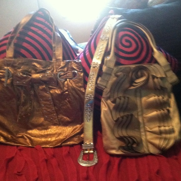 Purses for sale 75 for one .. bag with bow available only other sold ๐ - Picture 1 of 3