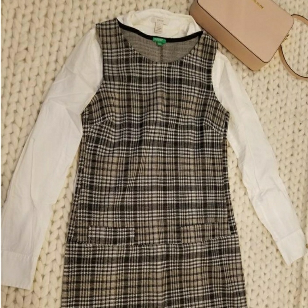 Preppy plaid United Colors of Benetton dress