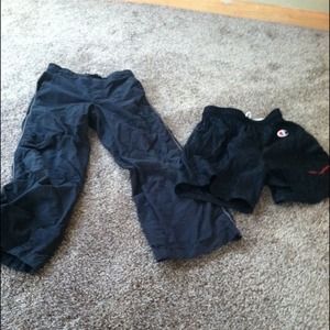 Champion shorts and sports pants