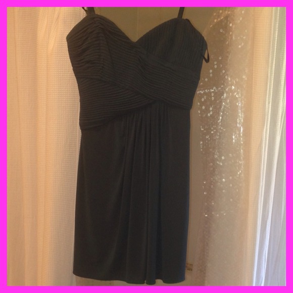 Reduced! Teal Strapless 'BCBG' Dress - Picture 2 of 2