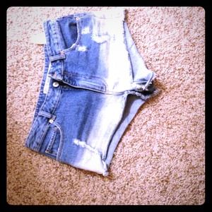 High waisted shorts never worn