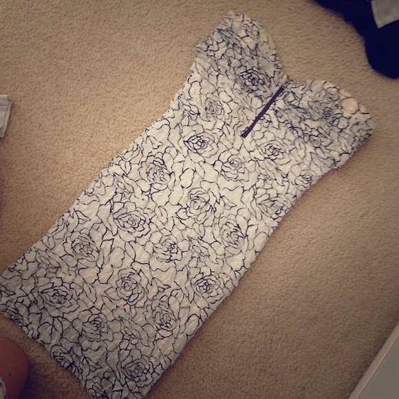 Floral clubbing dress