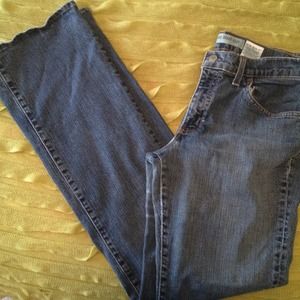 Gap extra long denim jeans