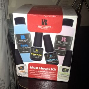 LED Gel finger nail polish kit and OPI gelcolor!