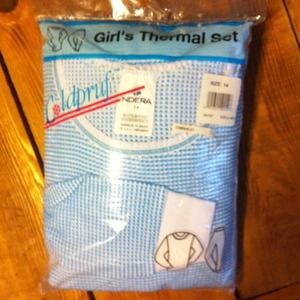 Girl's Thermal Set