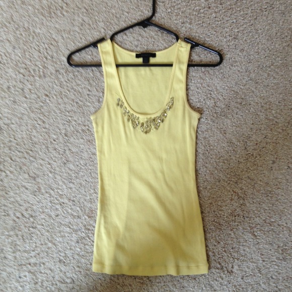 Express rhinestone tank