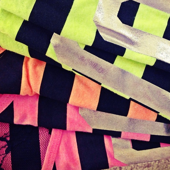 Bundle 2 for $25- Pink and Orange LOVE beach tank!