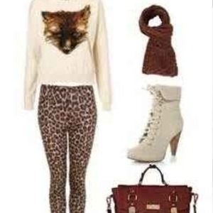 Cheetah leggings