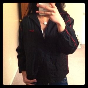 Reserved for alskers0513 Nike black track jacket