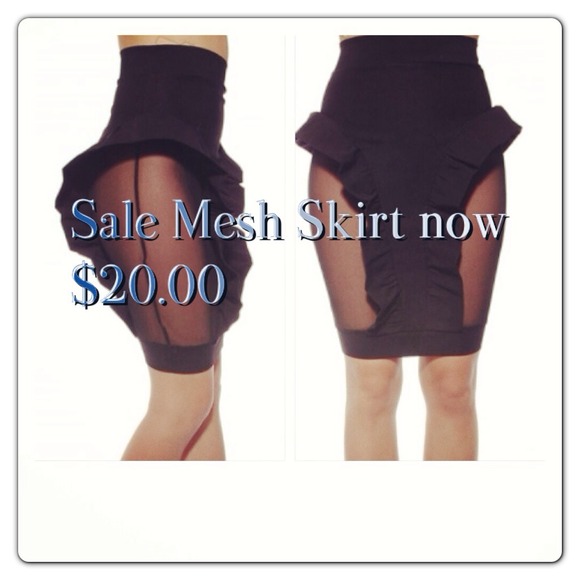 Mesh Skirt
