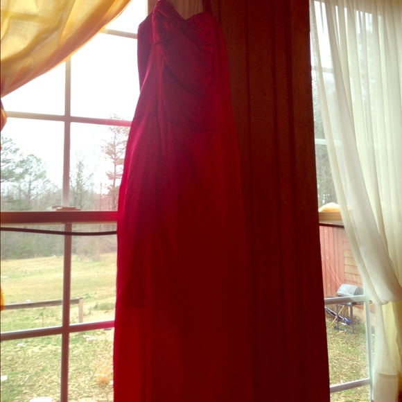 Red dress