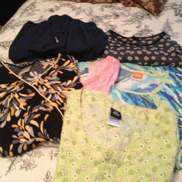 Scrub tops