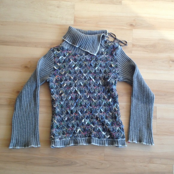 Miss Sixty multi color knit sweater.