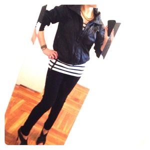 Black Cropped Jacket