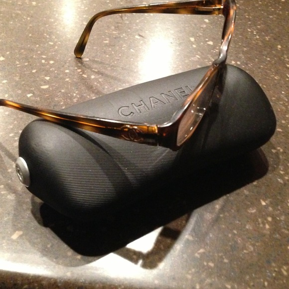 Authentic Chanel glasses tortoise