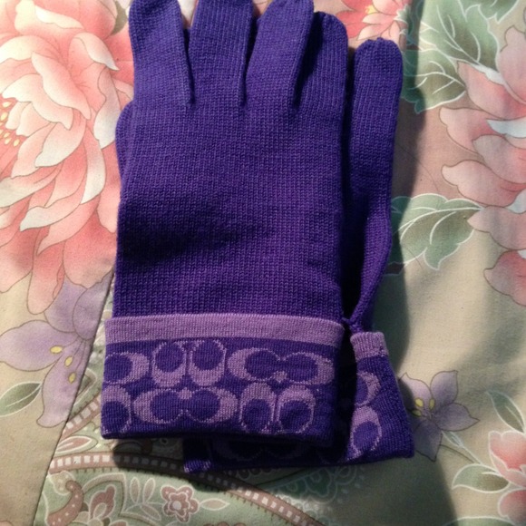 Sold Coach Glove