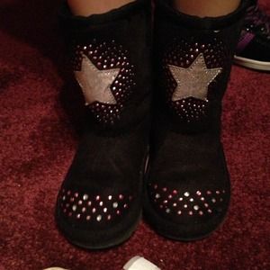 Sketchers light up boots 8c girls boots. ITEM S21