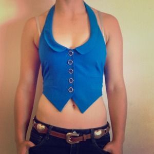 Cobalt vest