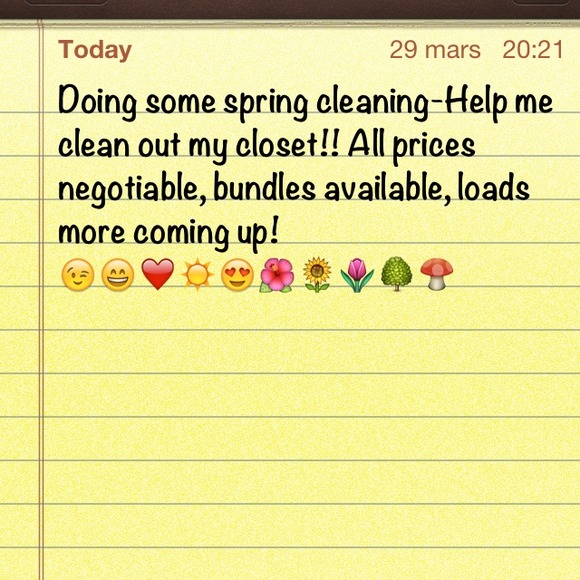 🌹🌷🌸🌺SPRING CLEANING
