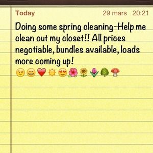 🌹🌷🌸🌺SPRING CLEANING