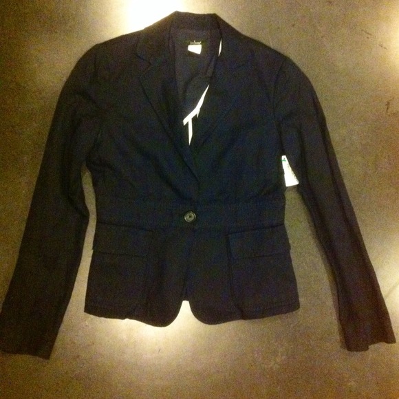 🚫🚫SOLD🚫🚫J. Crew Navy Blazer-size 2 - Picture 1 of 2