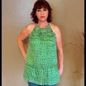Silk summer blouse