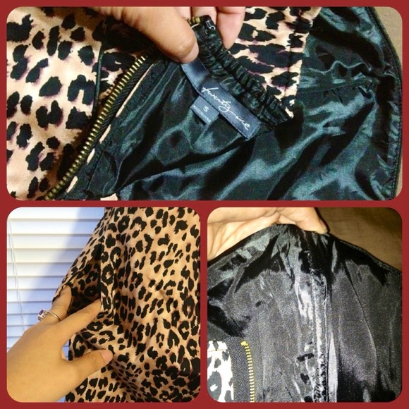 Cute Leopard Print Dress, Size S - Picture 3 of 3