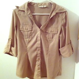 Brown blouse. Used