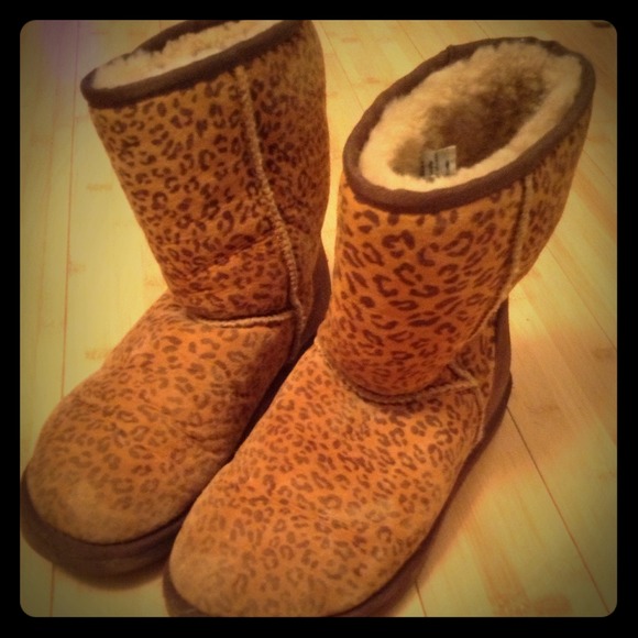 Leopard Print Uggs