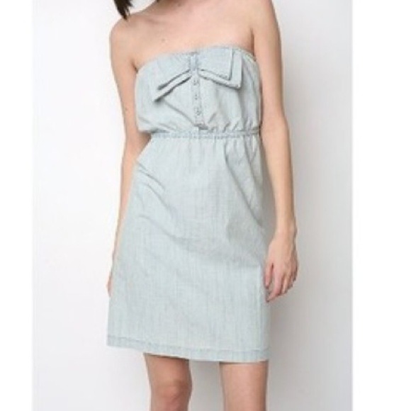 Kimchi and Blue chambray tube dress - Picture 1 of 2