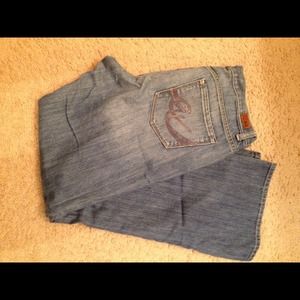 three pair of express jeans size 12